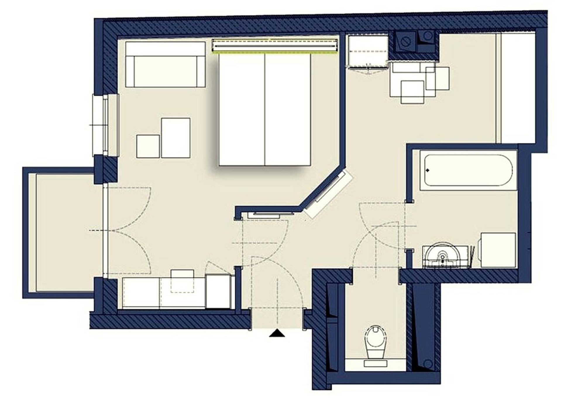 Smart Apart Living - Wien Hauptbahnhof - Self Check-In Phòng bức ảnh