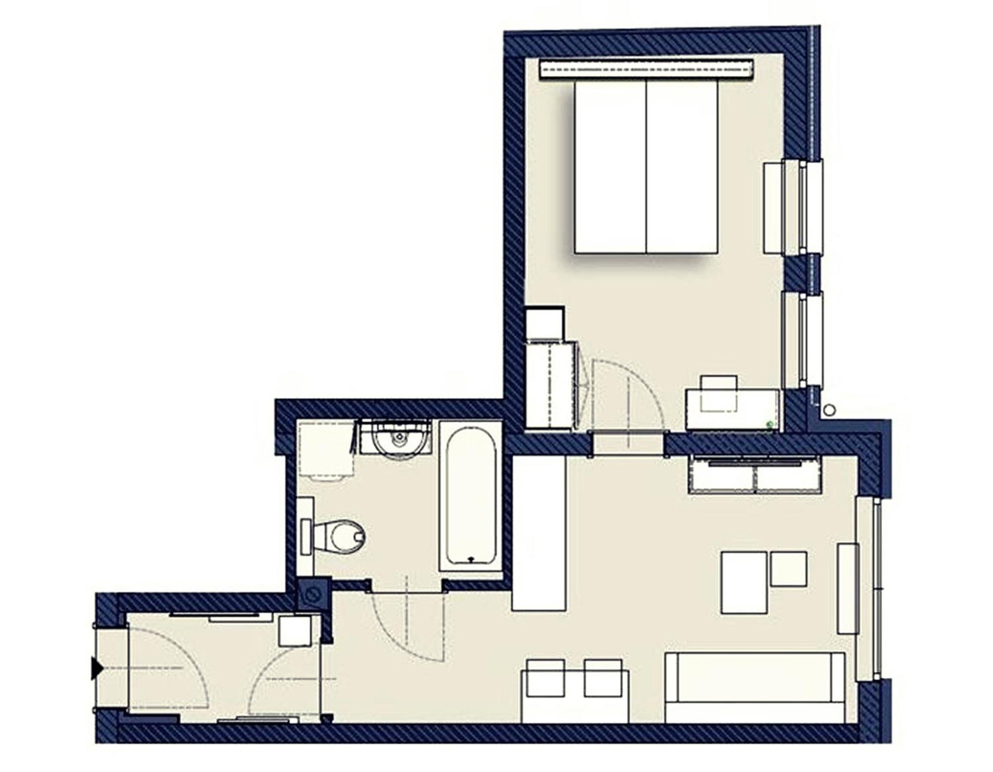 Smart Apart Living - Wien Hauptbahnhof - Self Check-In Phòng bức ảnh